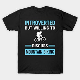 Introverted Mountain Biking MTB T-Shirt